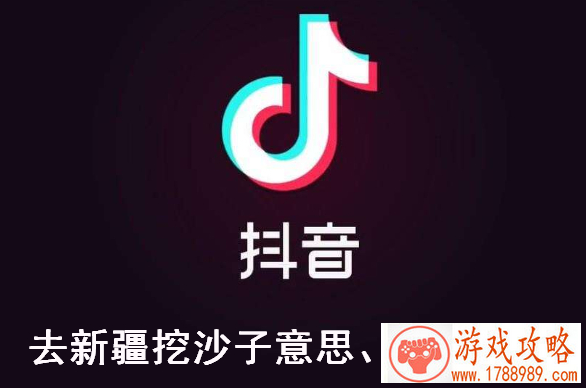 抖音去新疆挖沙子是什么梗