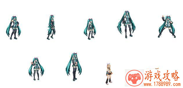 DNF初音外观