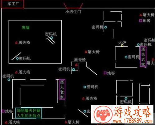 第五人格工厂/医院/教堂无地点在哪里