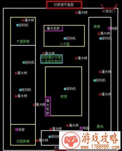 第五人格工厂/医院/教堂无地点在哪里 无地点位置分享