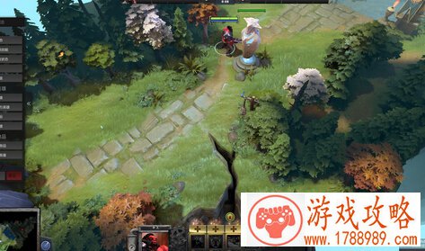 dota2大圣在树上对面看不看得到