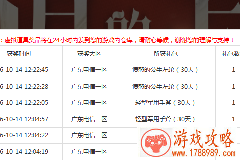 Cf10月的占卜活动